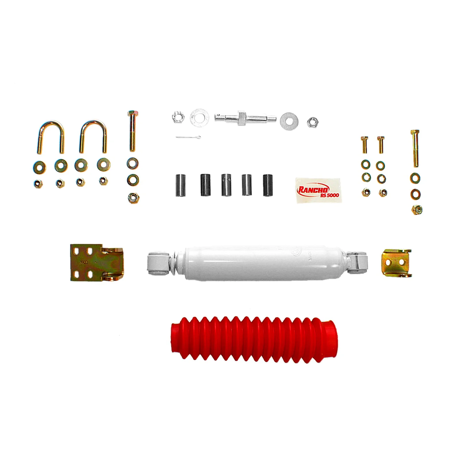 Rancho RS5000 Steering Stabilizer + Mounts RS97265