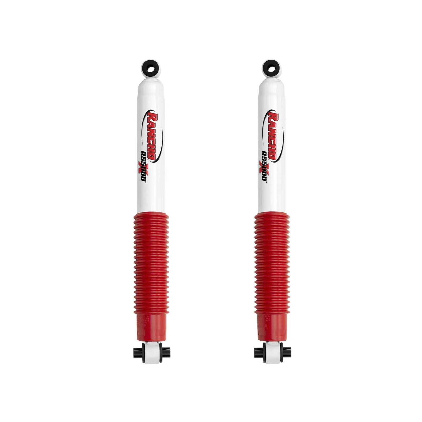 Rancho RS5000X Gas Shocks Front Pair for 2018-2024 Jeep Wrangler JL w/0" lift