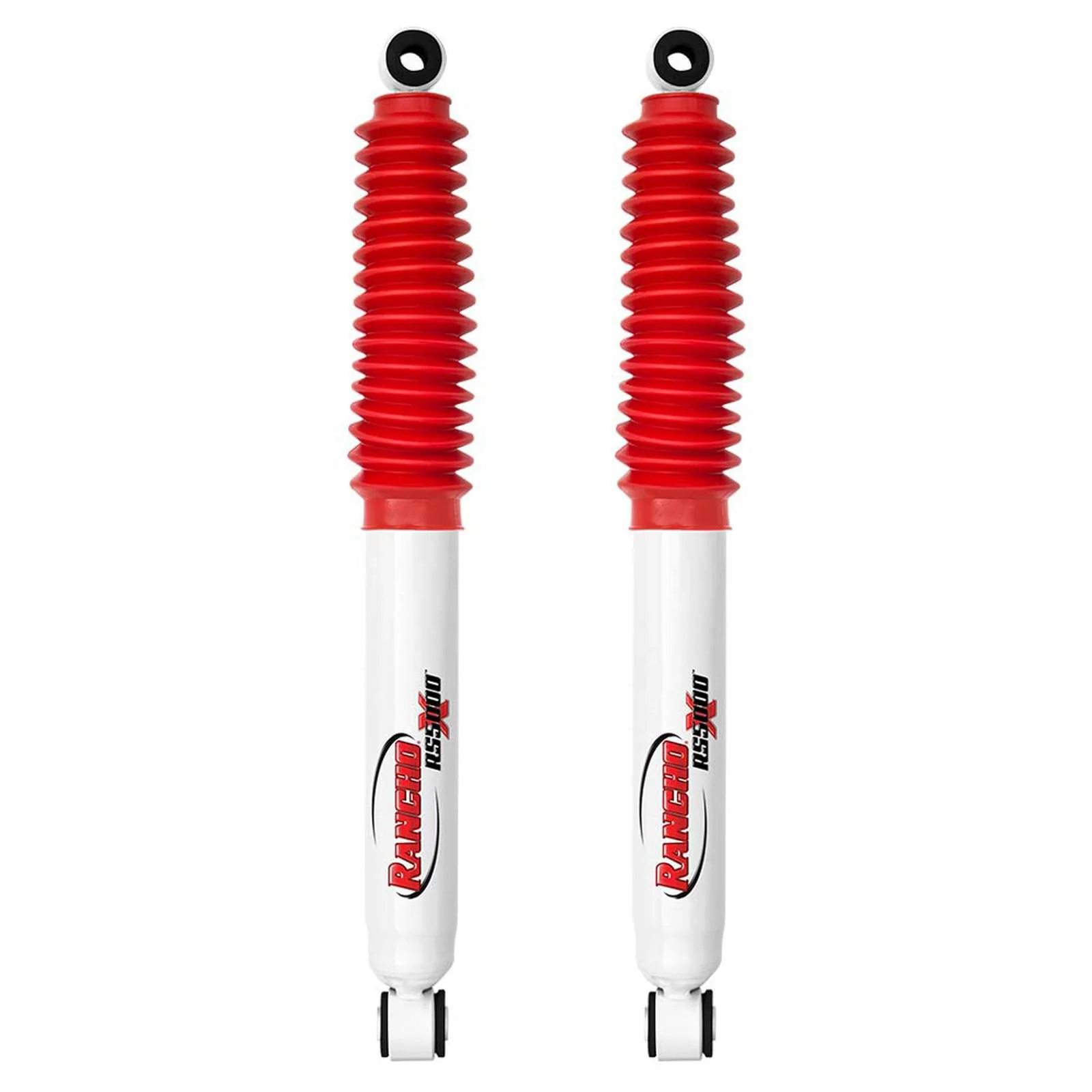Rancho RS5000X Gas Shocks Rear Pair for 1986-1994 Nissan D21 4WD RWD