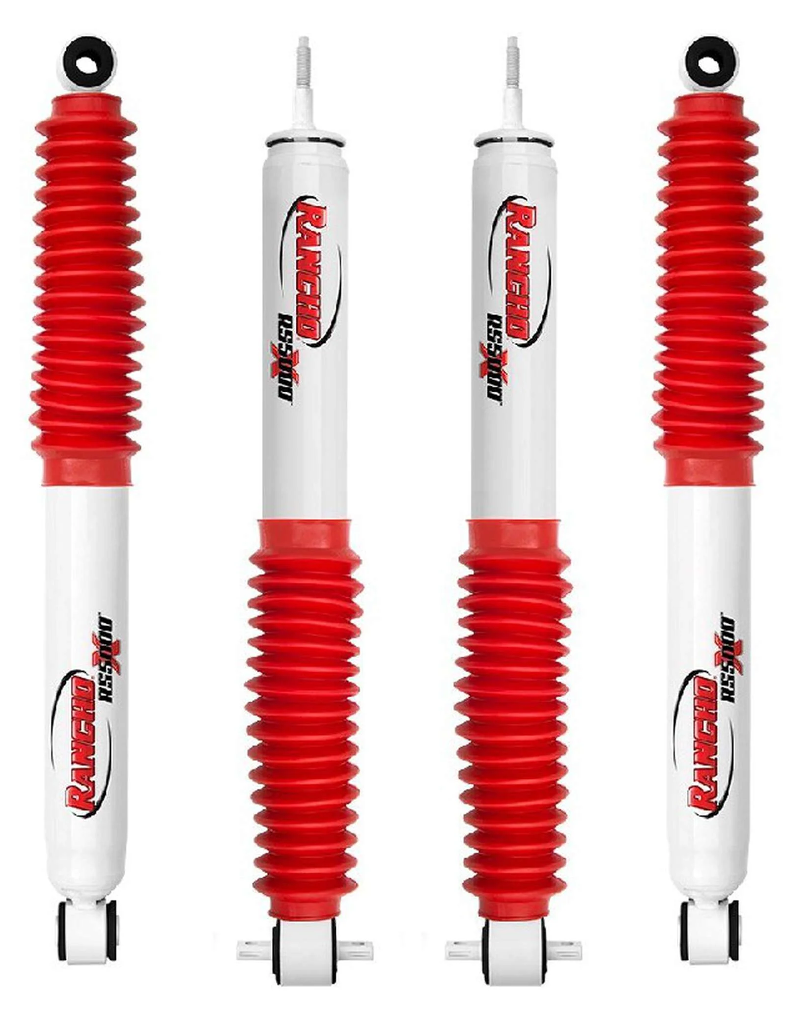 Rancho RS5000X Gas Shocks Set for 1999-2004 Jeep Grand Cherokee 4WD RWD WJ - Image 2
