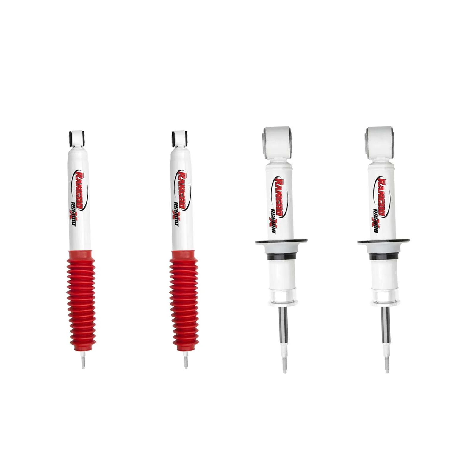 Rancho RS5000X Gas Shocks Set for 2007-2021 Toyota Tundra 4WD RWD