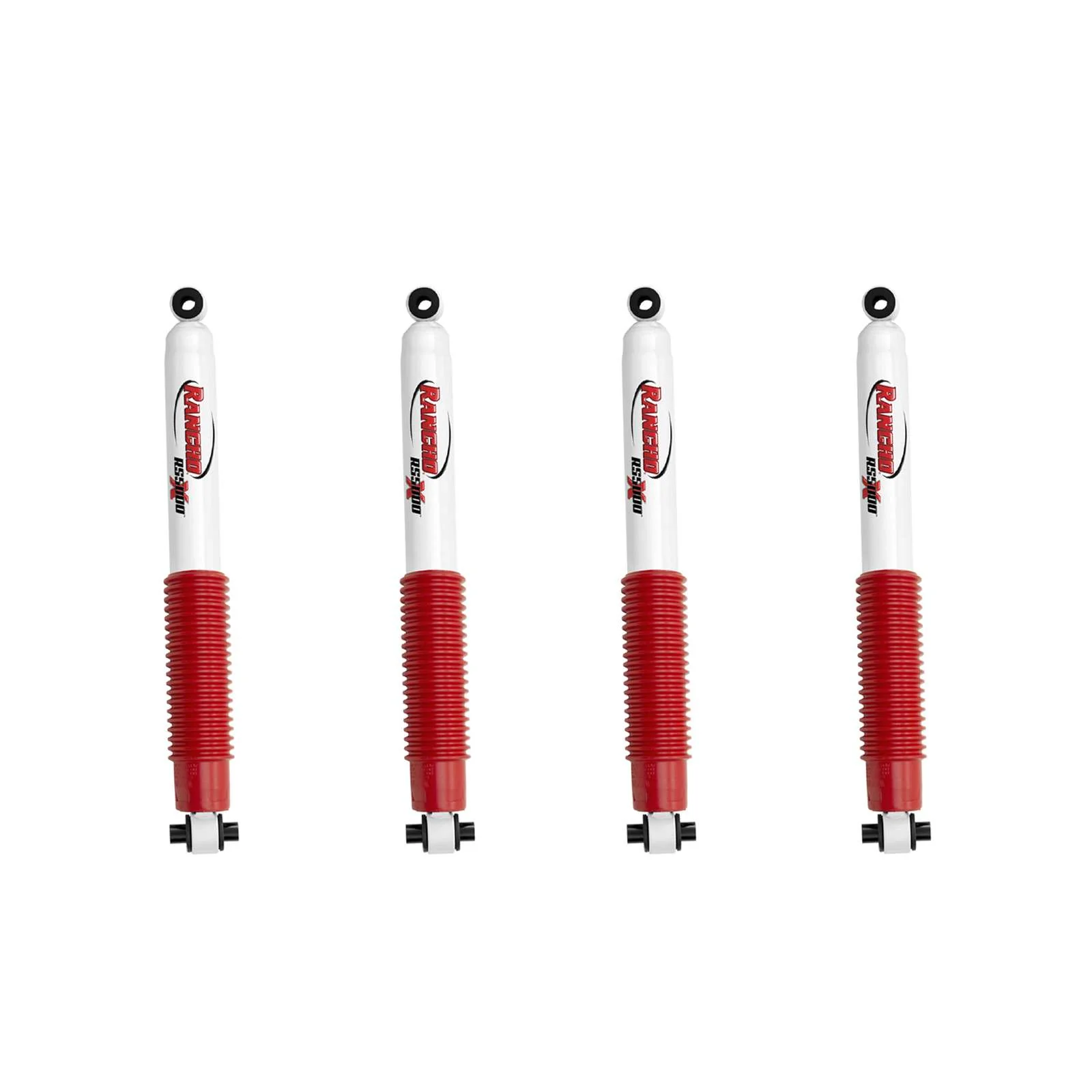 Rancho RS5000X Gas Shocks Set for 2018-2024 Jeep Wrangler JL w/0" lift