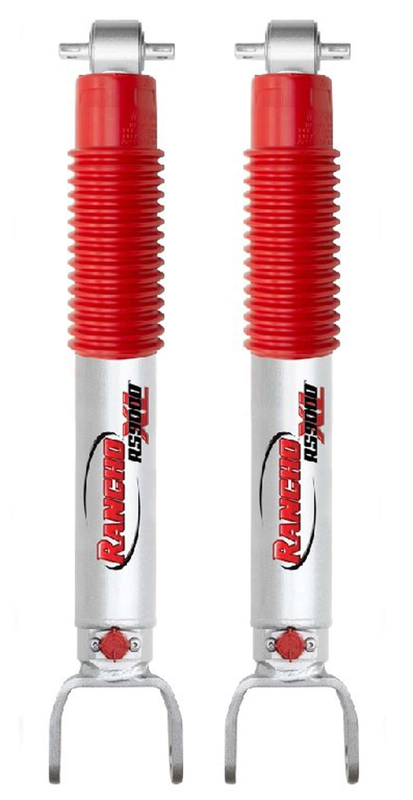Rancho RS9000XL Adjustable Shocks Front Pair for 2011-2022 GMC Sierra 2500 HD 4WD RWD - Image 2