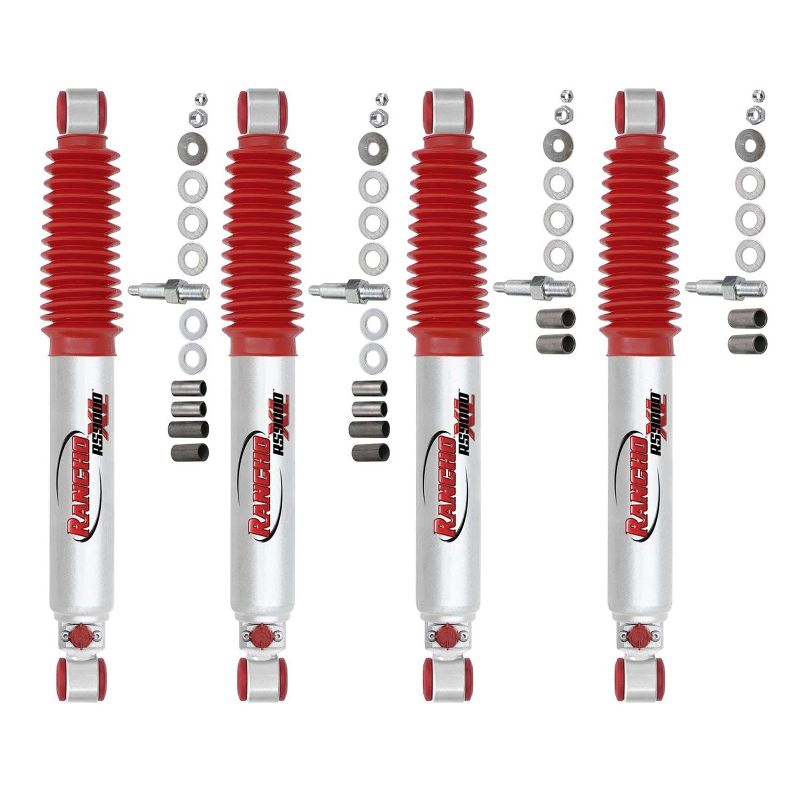 Rancho RS9000XL Adjustable Shocks Set for 1963-1991 GMC Suburban RWD w/0-3" lift