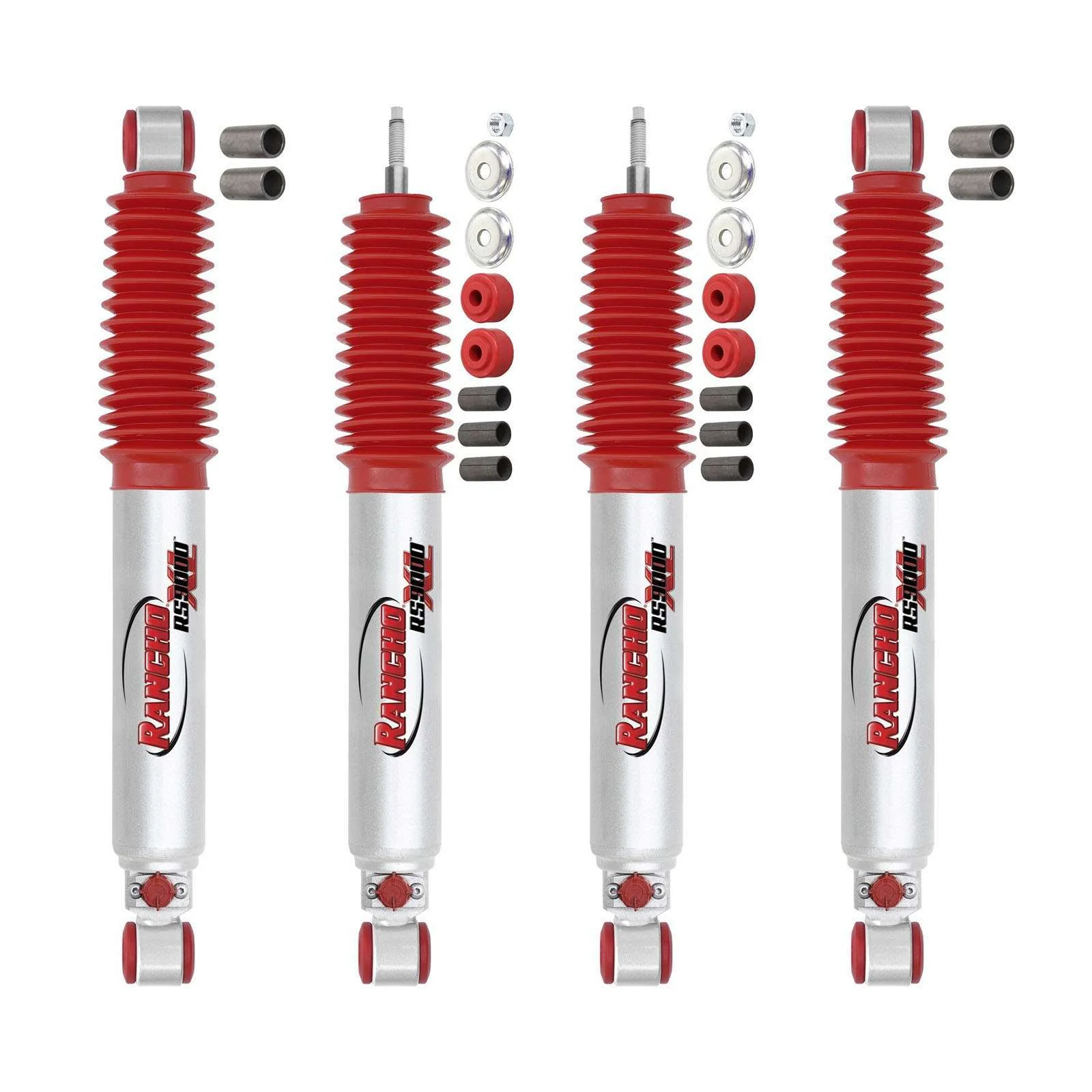 Rancho RS9000XL Adjustable Shocks Set for 2001-2010 GMC Sierra 2500 HD 4WD RWD - Image 4