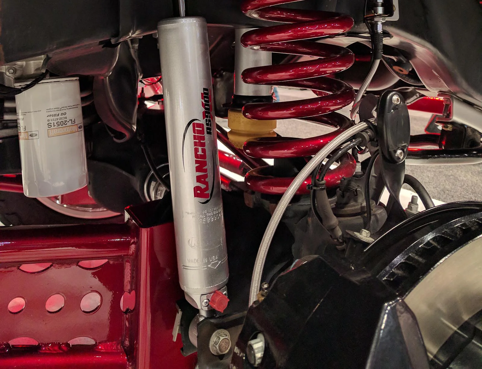Rancho RS9000XL Adjustable Shocks Set for 2011-2022 GMC Sierra 2500 HD 4WD RWD - Image 5