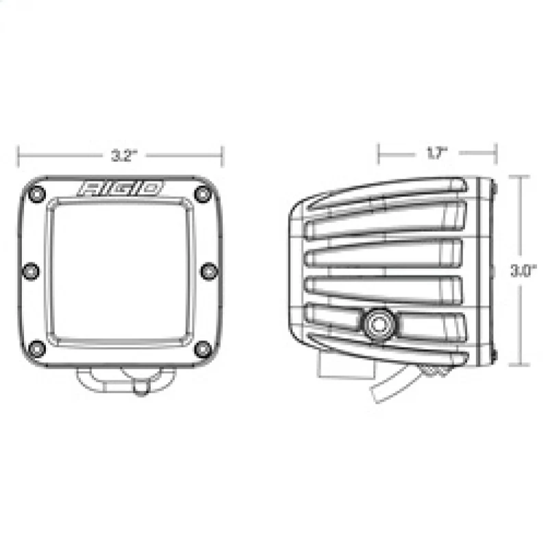 Rigid Industries D-Series PRO SAE Fog White Pair - Image 6