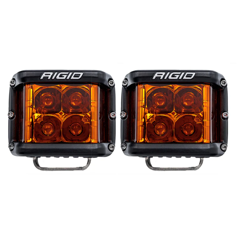 Rigid Industries D-SS Spot w/ Amber PRO Lens (Pair) - Image 2