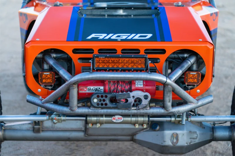 Rigid Industries Protective Polycarbonate Cover - Dually/D2 - Yellow - Image 6