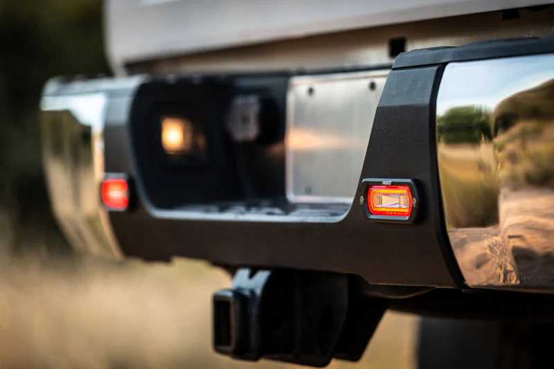 Rigid Industries SR-L Series Flush Mount LED Spreader Pair w/ Red Halo - Universal - Image 5
