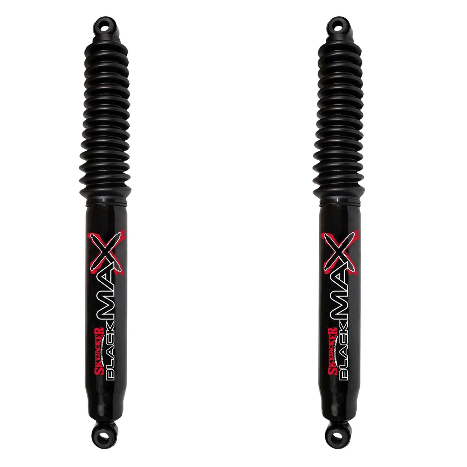 Skyjacker Black MAX Hydro Shocks Rear Pair for 2009-2018 Dodge Ram 1500 4WD RWD - Image 5