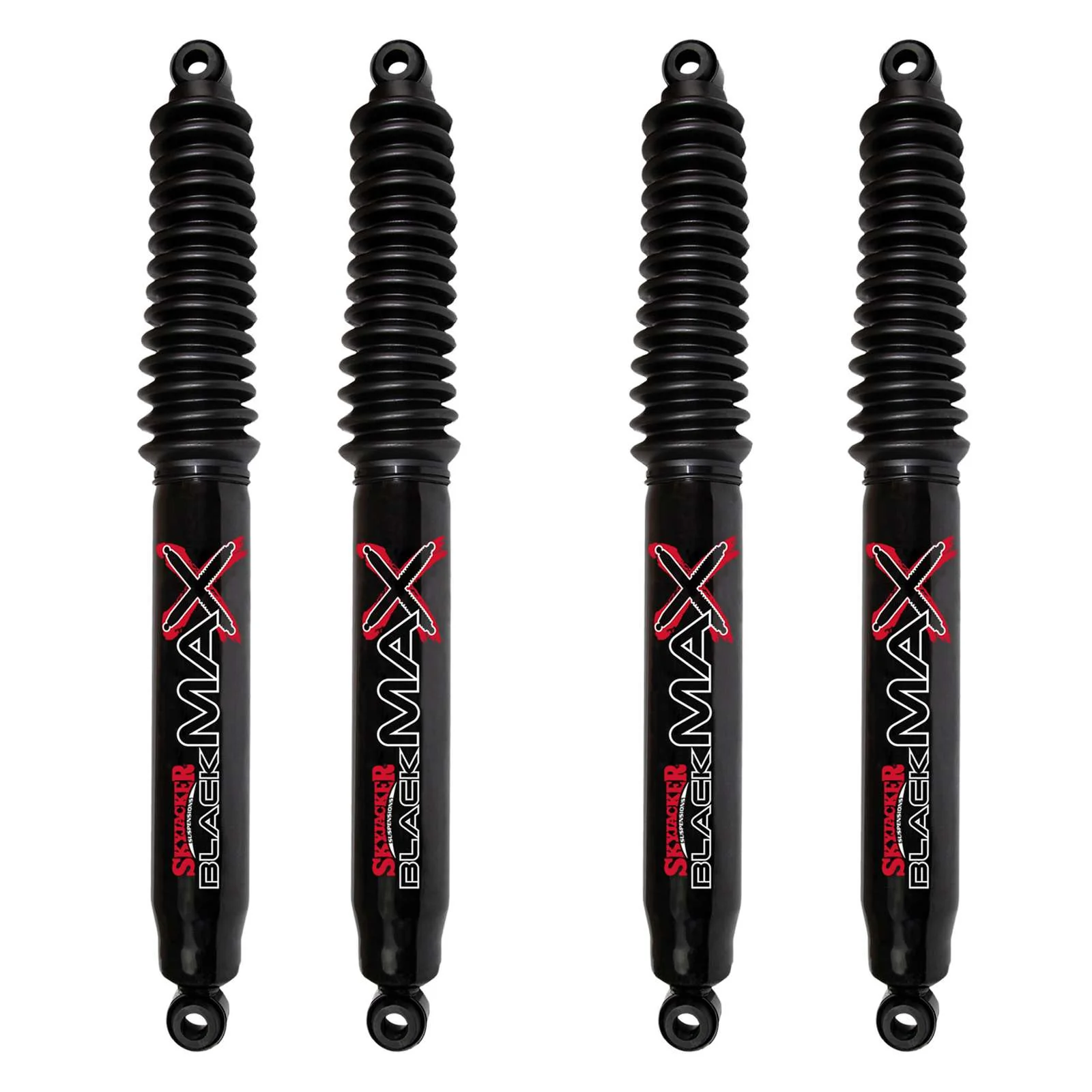 Skyjacker Black MAX Hydro Shocks Set for 1982-1986 Jeep CJ5 4WD - Image 5