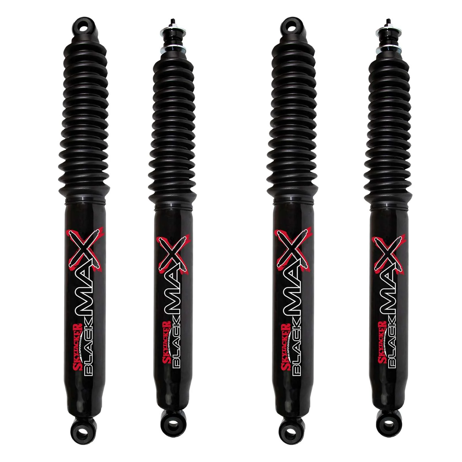 Skyjacker Black MAX Hydro Shocks Set for 1985-1992 Suzuki Samurai 4WD - Image 5