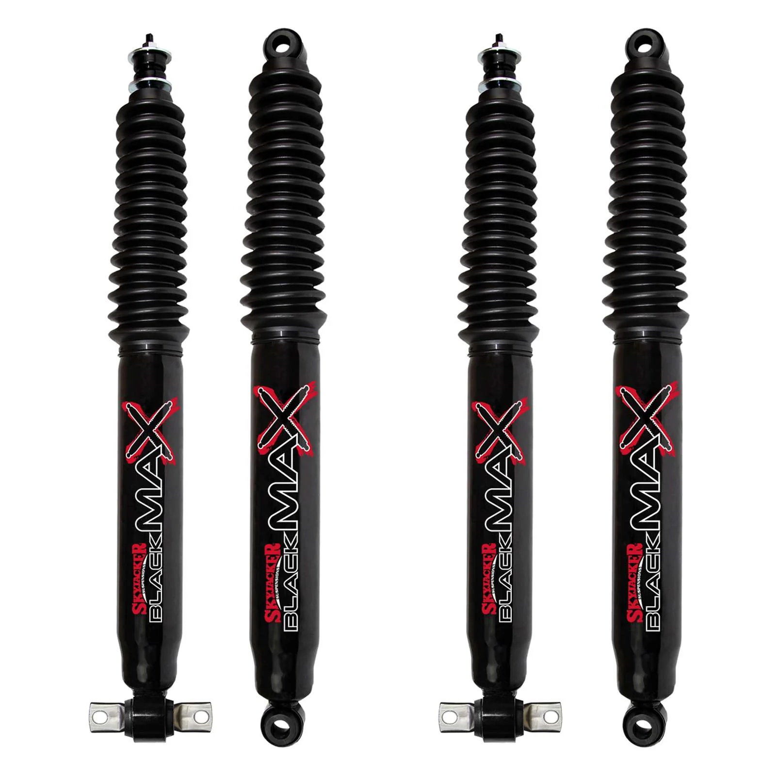 Skyjacker Black MAX Hydro Shocks Set for 1993-1998 Jeep Grand Cherokee 4WD RWD ZJ