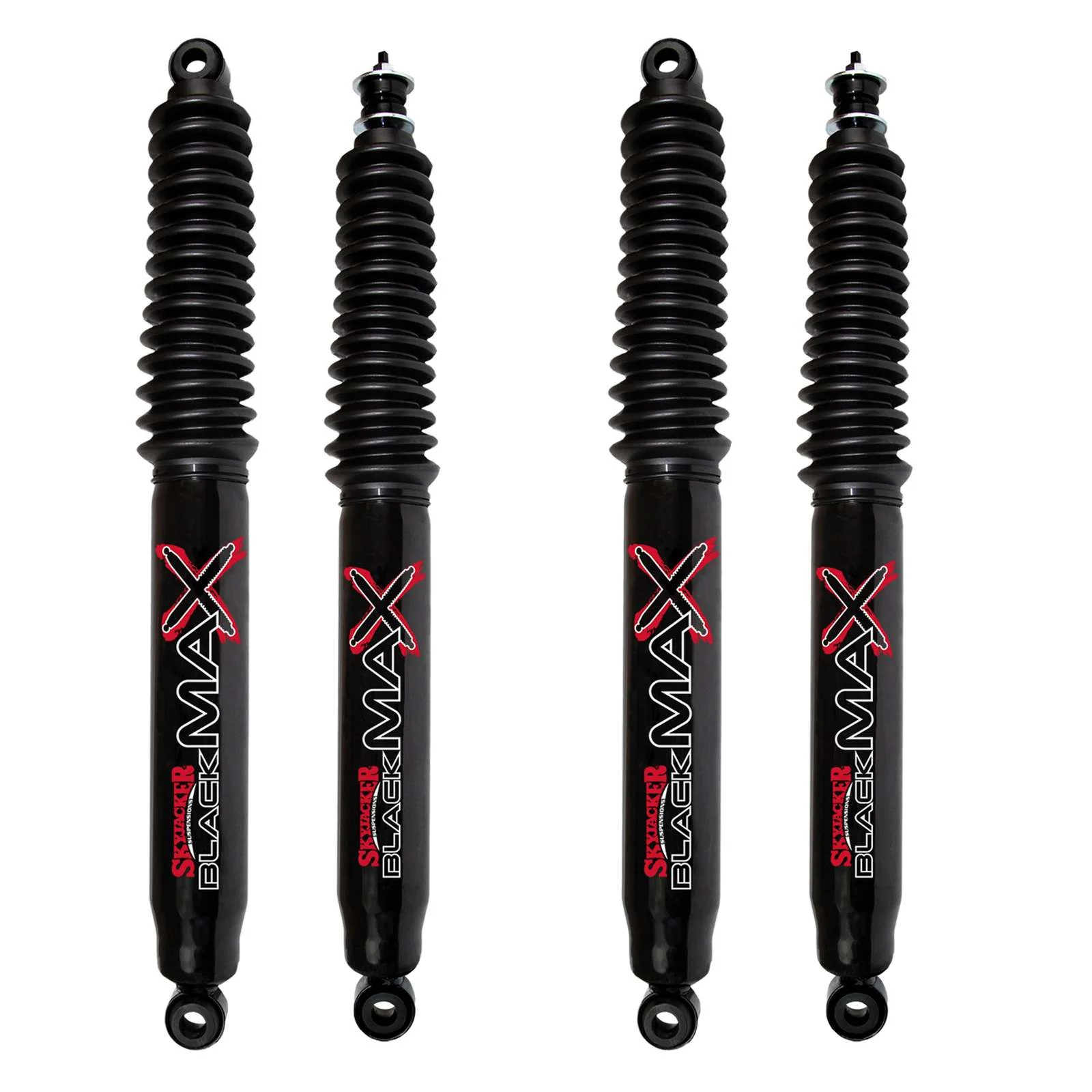 Skyjacker Black MAX Hydro Shocks Set for 2001-2010 GMC Sierra 3500 HD 4WD - Image 7