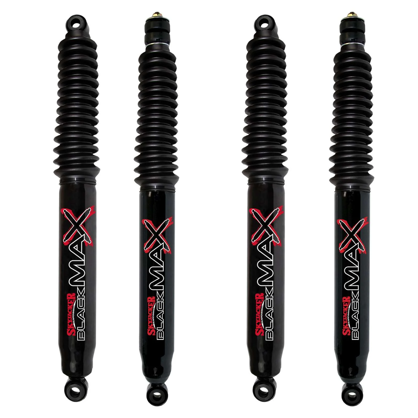 Skyjacker Black MAX Hydro Shocks Set for 2003-2013 Dodge Ram 2500 4WD - Image 5