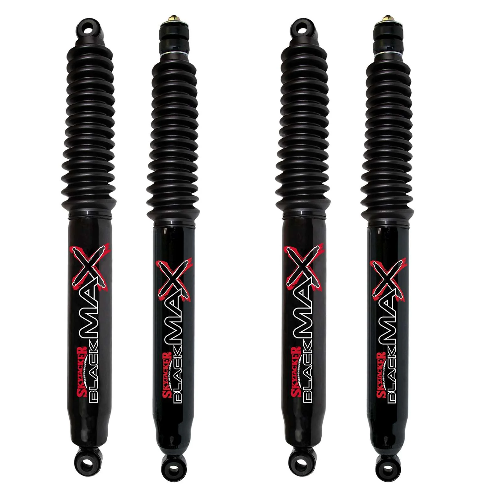 Skyjacker Black MAX Hydro Shocks Set for 2003-2013 Dodge Ram 2500 4WD - Image 6