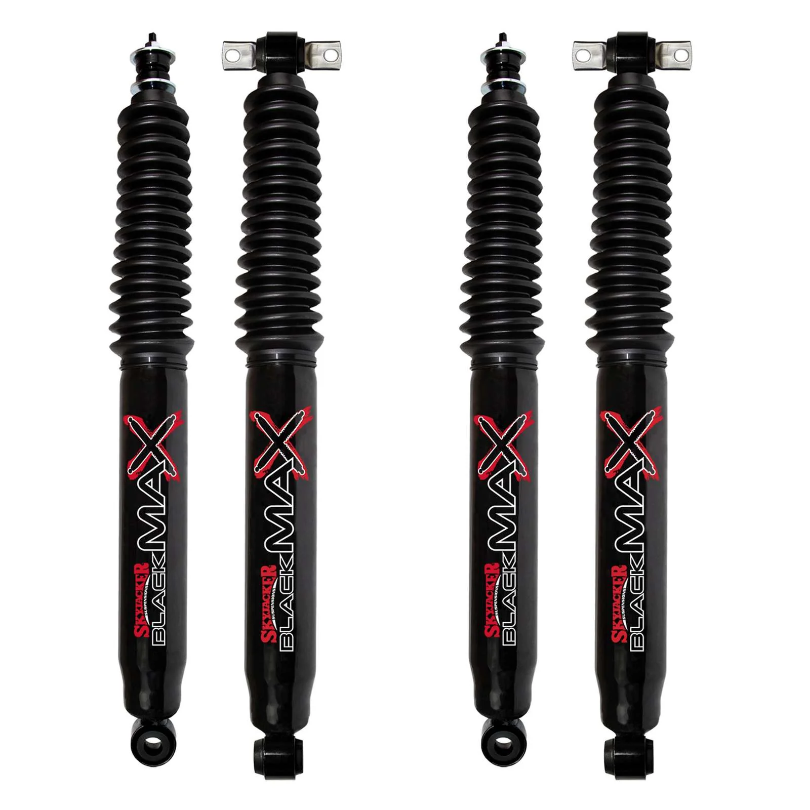 Skyjacker Black MAX Hydro Shocks Set for 2007-2018 Jeep Wrangler JK 4WD - Image 7