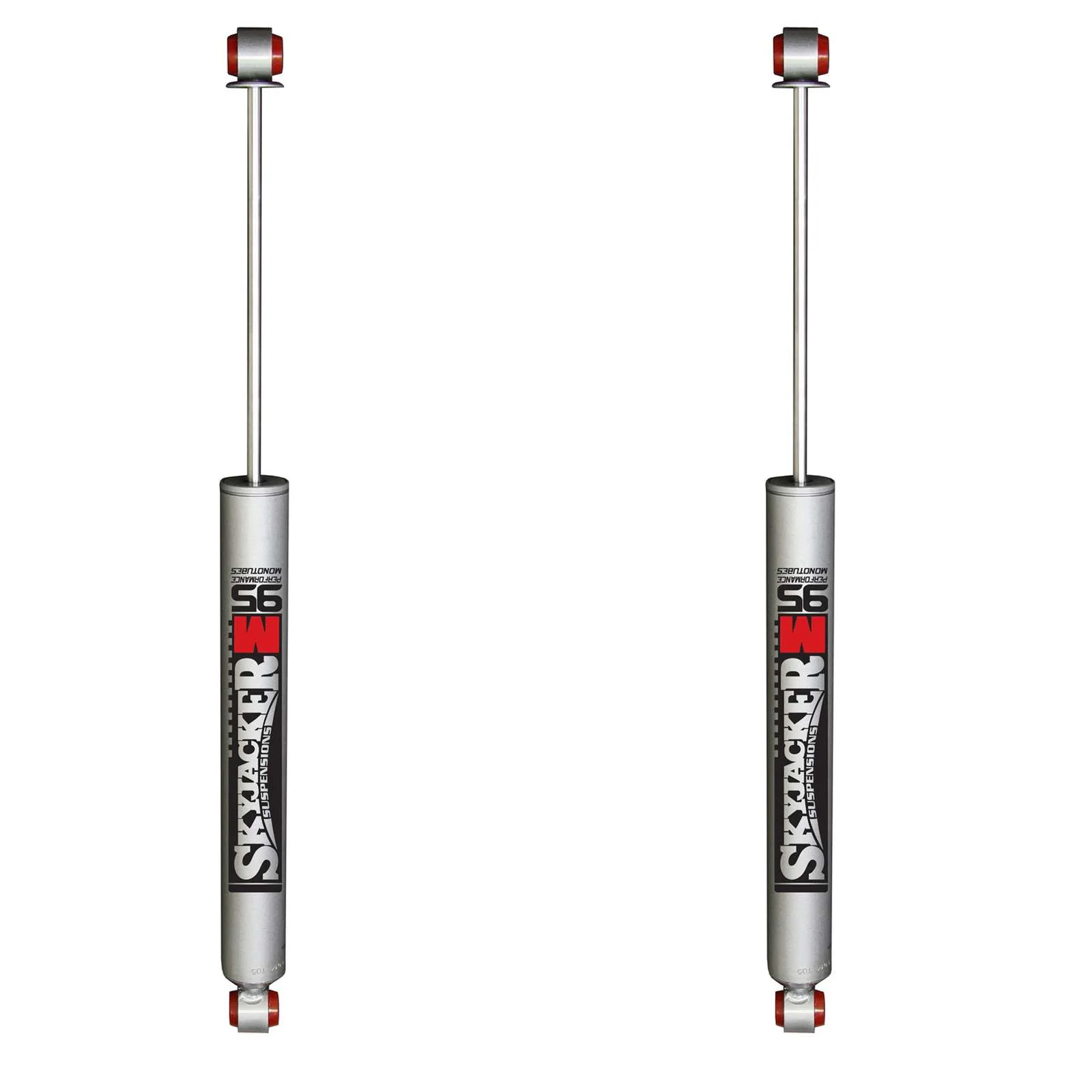 Skyjacker M95 Monotube Gas Shocks Rear Pair for 2014-2018 GMC Sierra 1500 4WD RWD w/1.5-3" lift