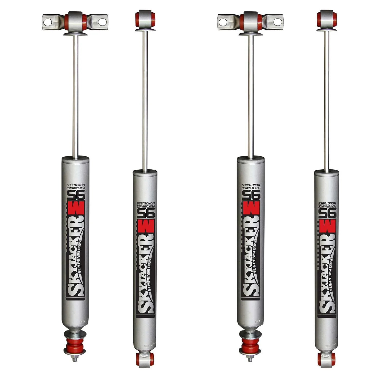 Skyjacker M95 Monotube Gas Shocks Set for 1986-1992 Jeep Comanche 4WD RWD MJ - Image 2