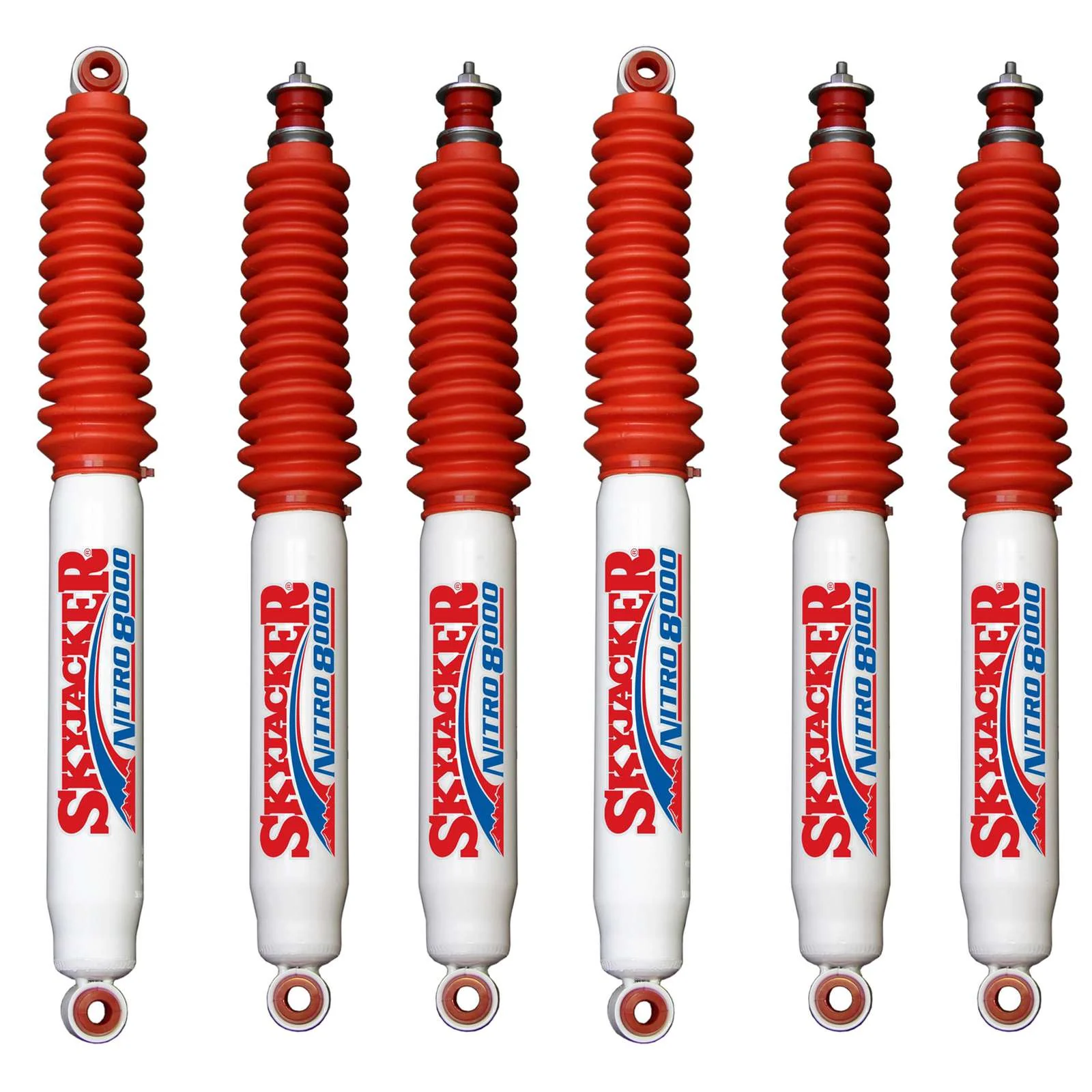 Skyjacker N8000 Nitrogen Gas Shocks Set for 1978-1979 Ford Bronco 4WD