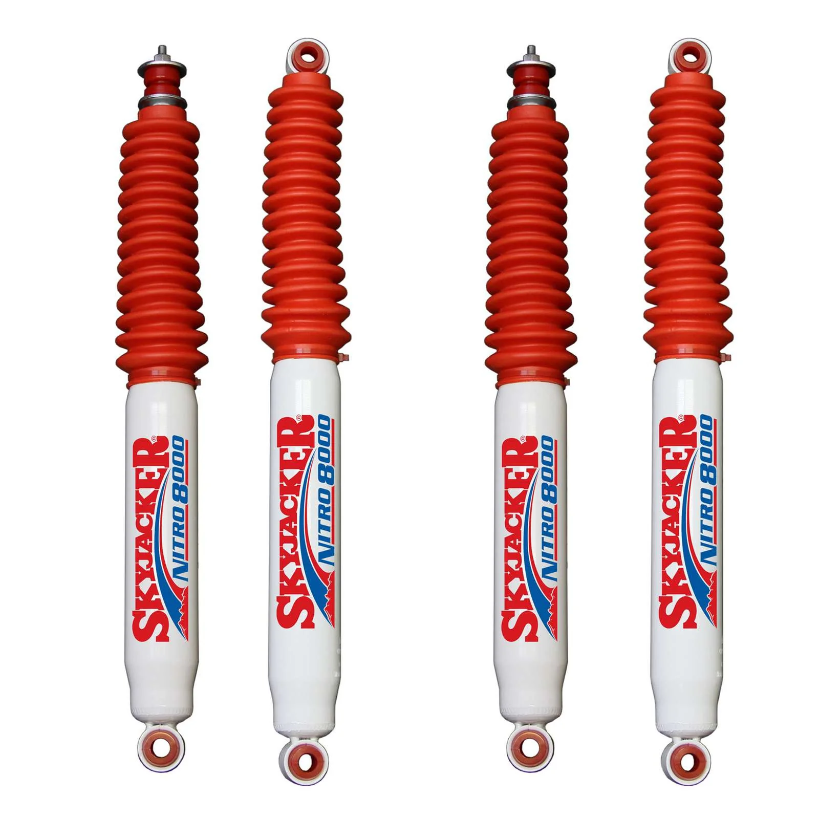 Skyjacker N8000 Nitrogen Gas Shocks Set for 1980-1996 Ford F350 RWD