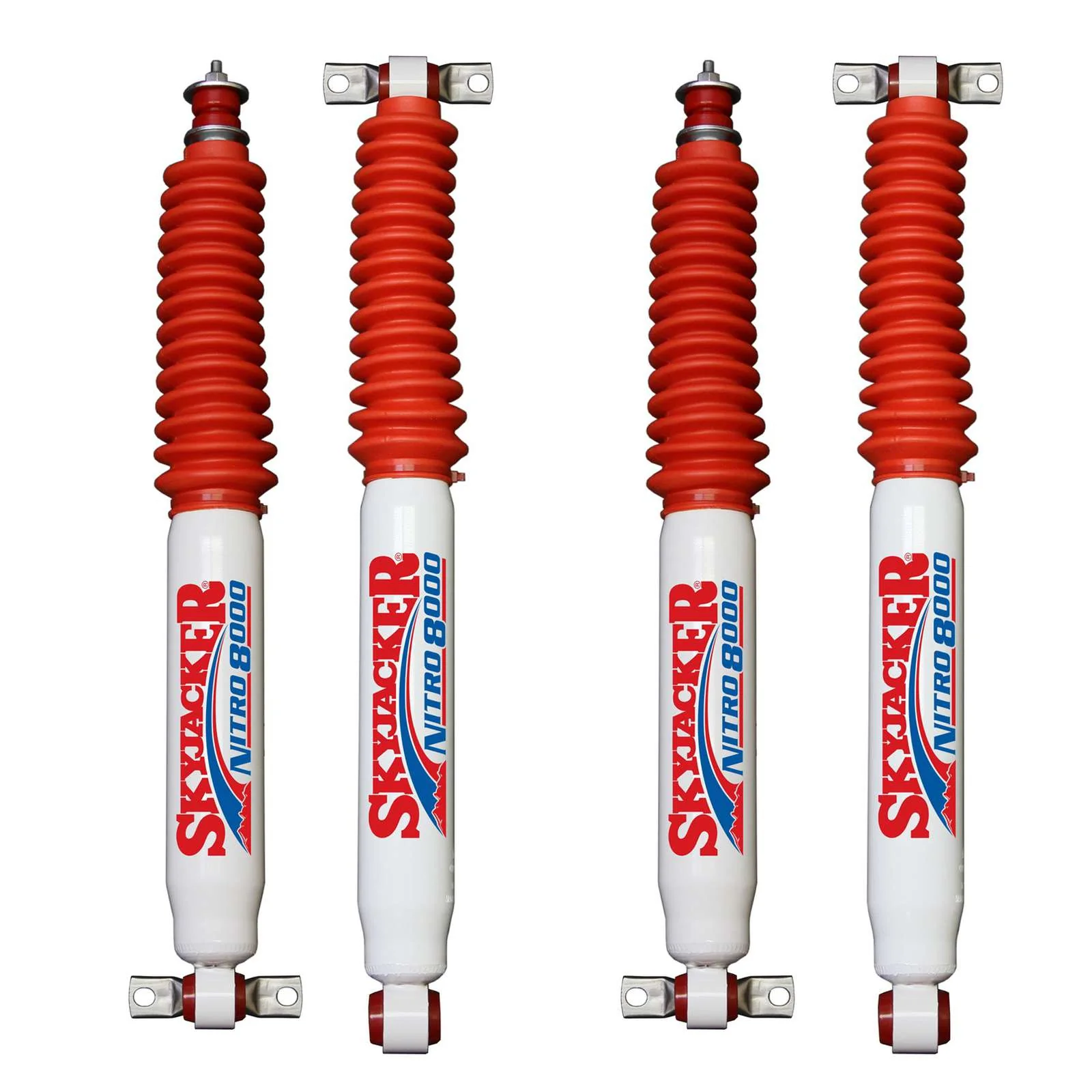 Skyjacker N8000 Nitrogen Gas Shocks Set for 1996-2006 Jeep Wrangler Unlimited 4WD TJ LJ - Image 2