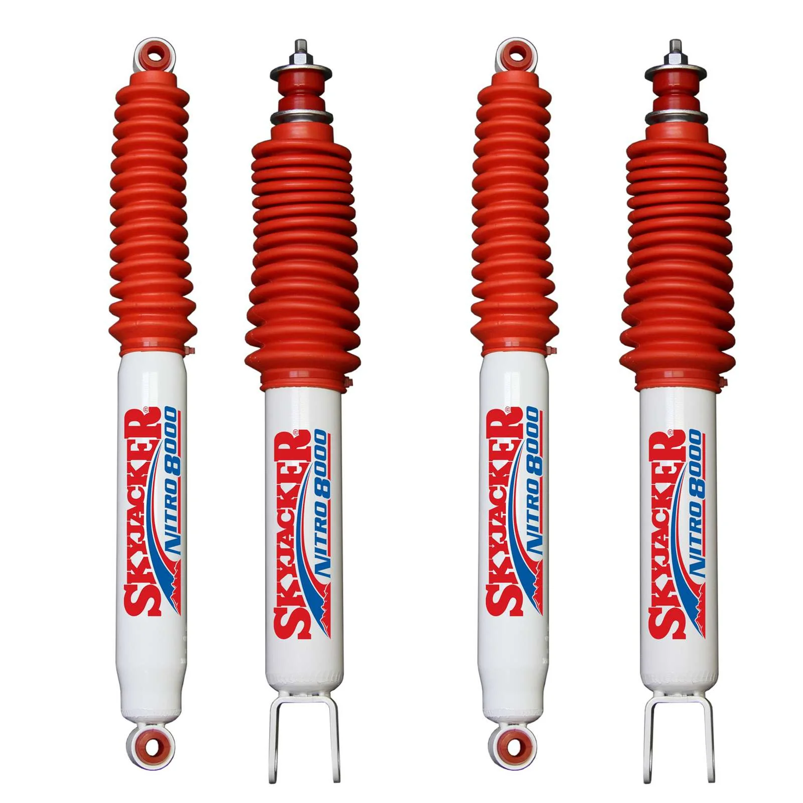 Skyjacker N8000 Nitrogen Gas Shocks Set for 1999-2006 Chevrolet Silverado 1500 4WD