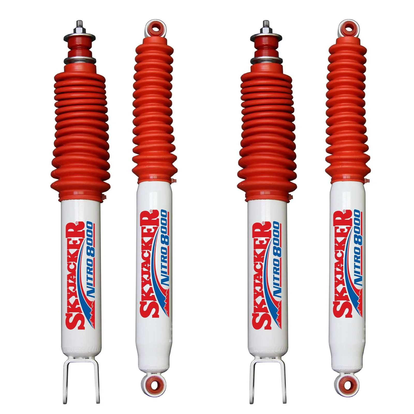 Skyjacker N8000 Nitrogen Gas Shocks Set for 1999-2006 Chevrolet Silverado 1500 4WD - Image 3