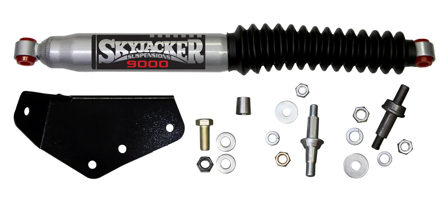 Skyjacker Silver Steering Stabilizer for 1999-2016 Ford F250 Super Duty 4WD RWD