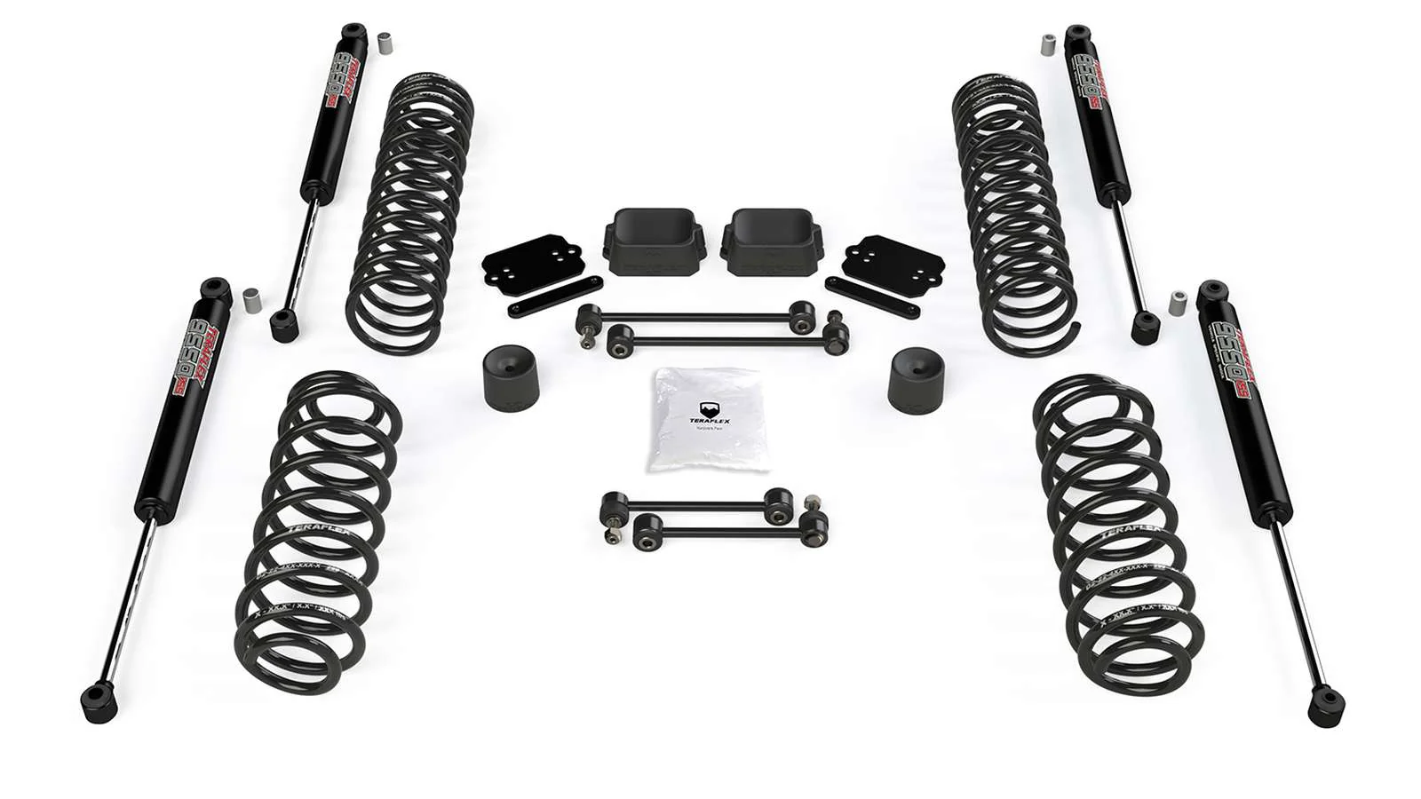 Teraflex 2.5" Lift Kit w/ 9550 VSS Twin Tube Shocks for 2018-2024 Jeep Wrangler JL 4WD - Image 2