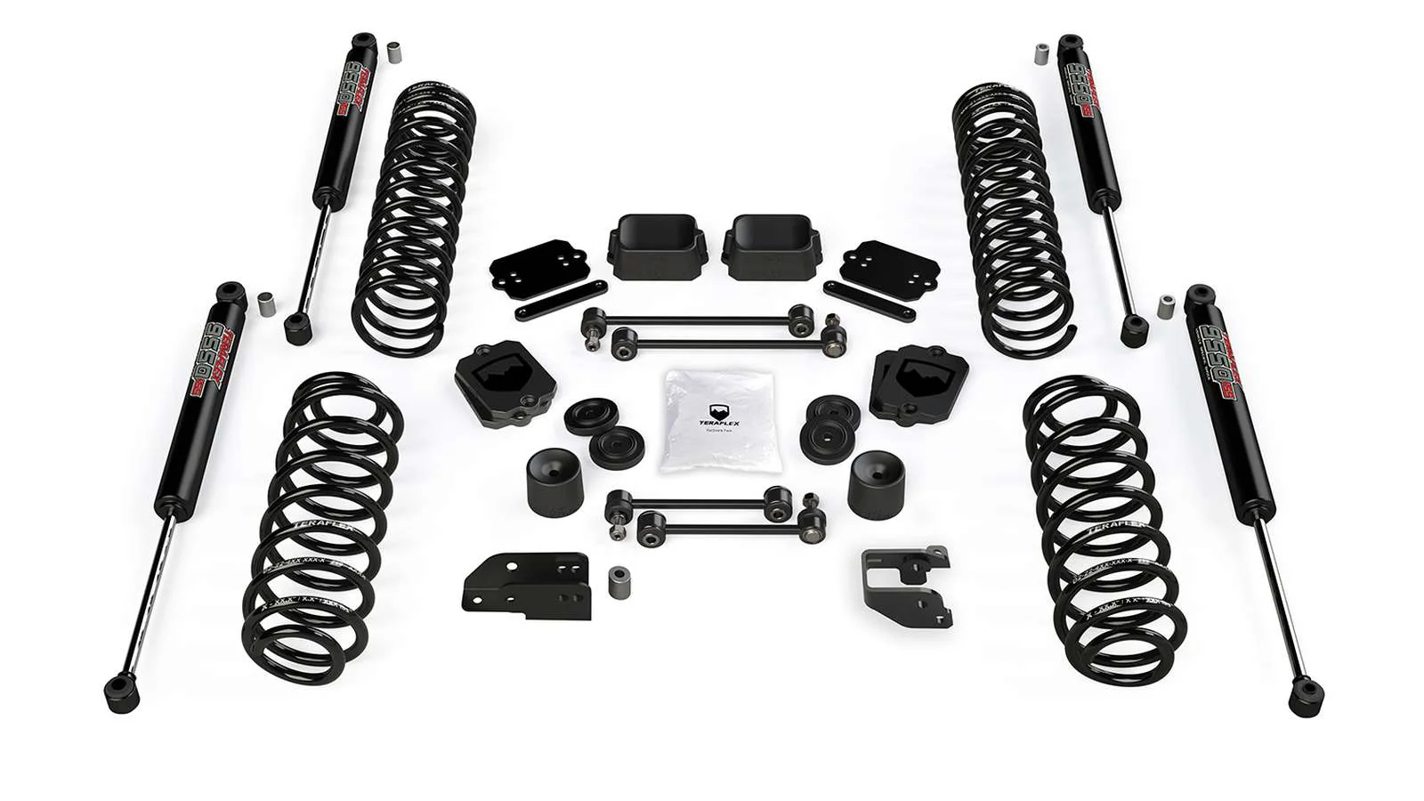 Teraflex 3.5" Lift Kit w/ 9550 VSS Twin Tube Shocks for 2018-2024 Jeep Wrangler JL 4WD