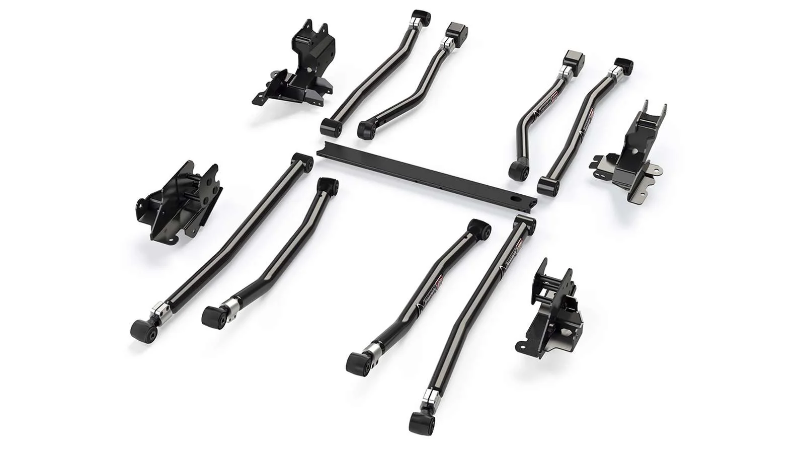 Teraflex Alpine IR Adjustable 8-Arm Long Control Arm and Bracket Kit for 2018-2024 Jeep Wrangler JL 4WD w/3-6" lift
