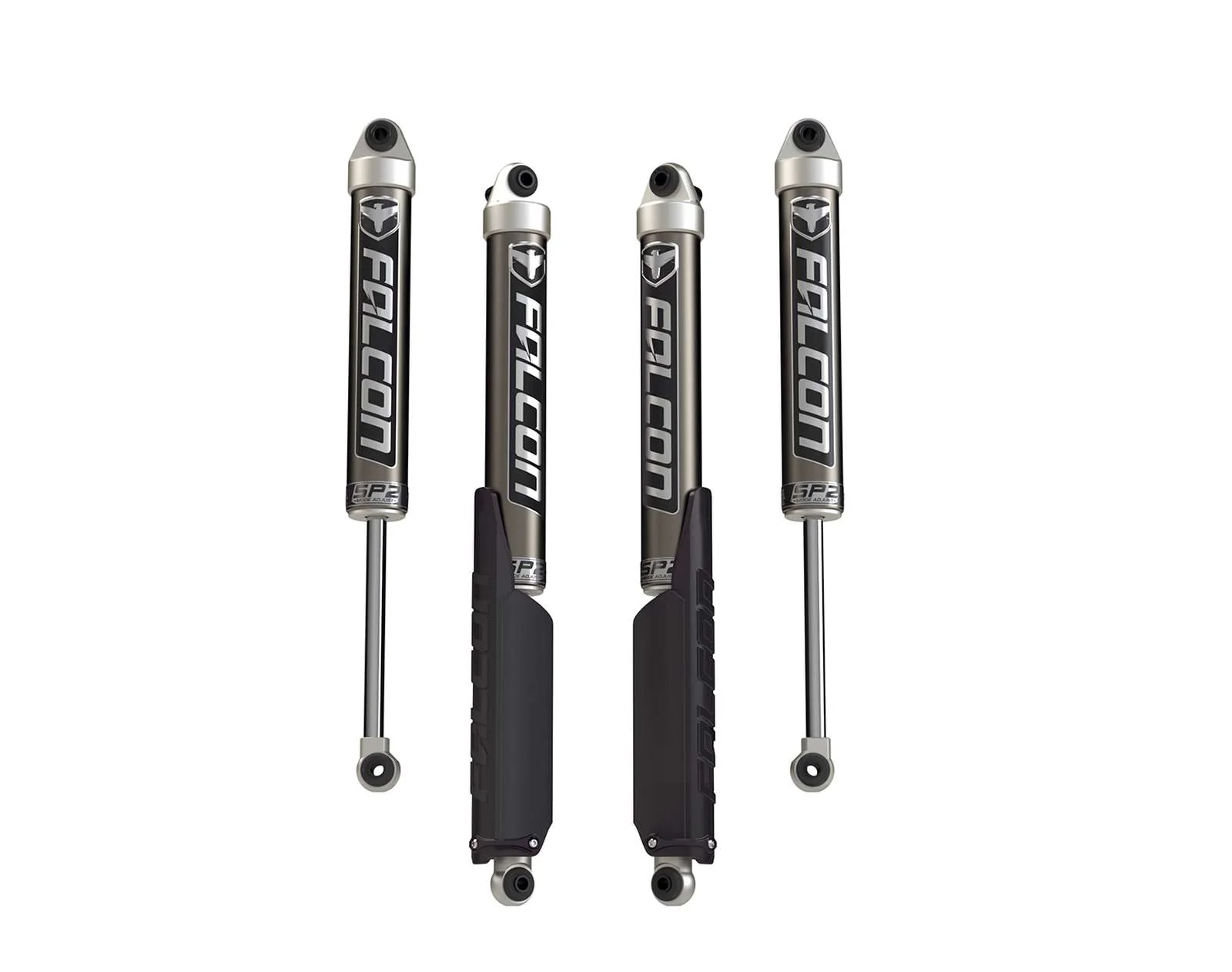 Teraflex Falcon SP2 2.1 Monotube Shocks Set for 2018-2024 Jeep Wrangler JL 4WD