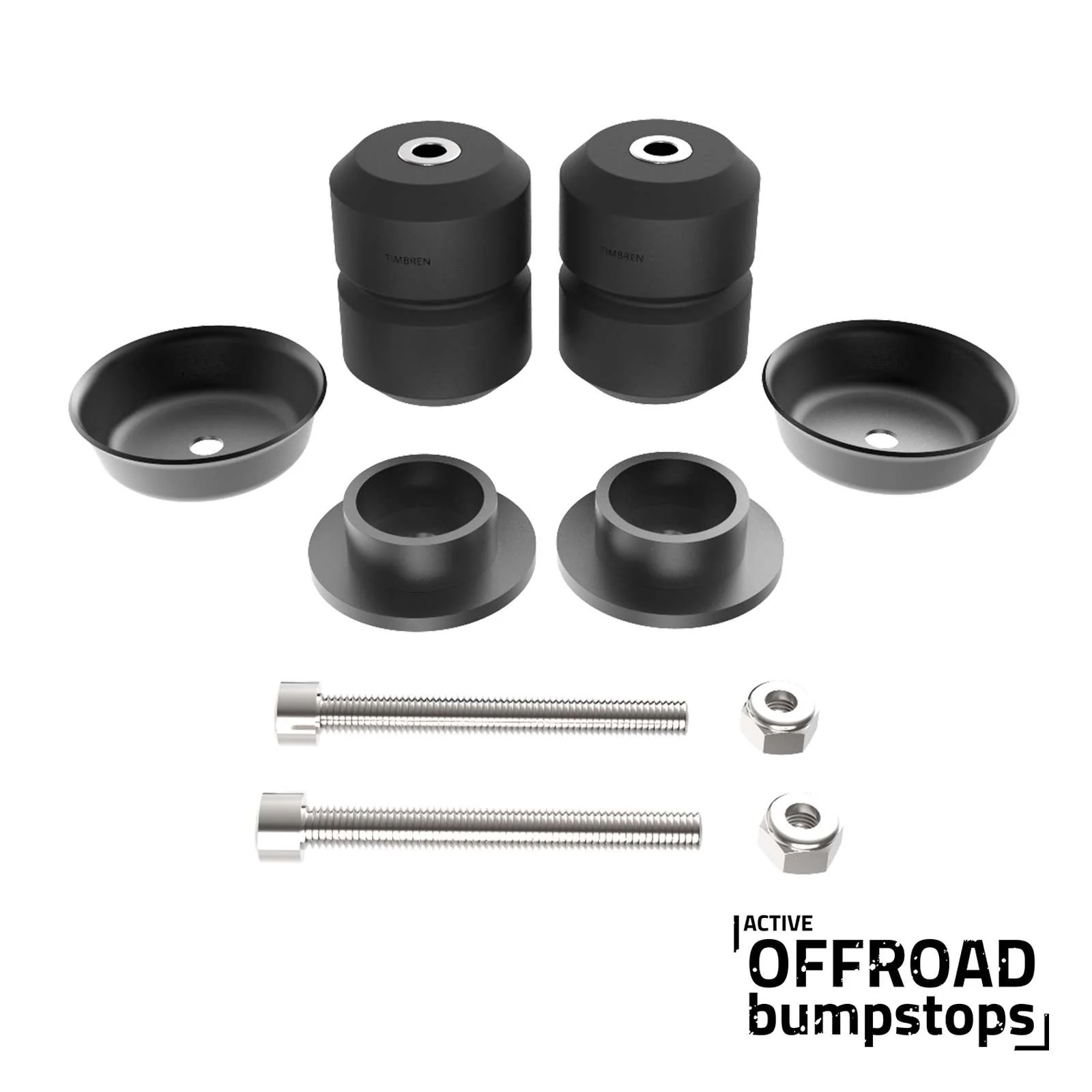 Timbren Active Off Road Front Bump Stop Pair for 1997 Jeep Wrangler TJ