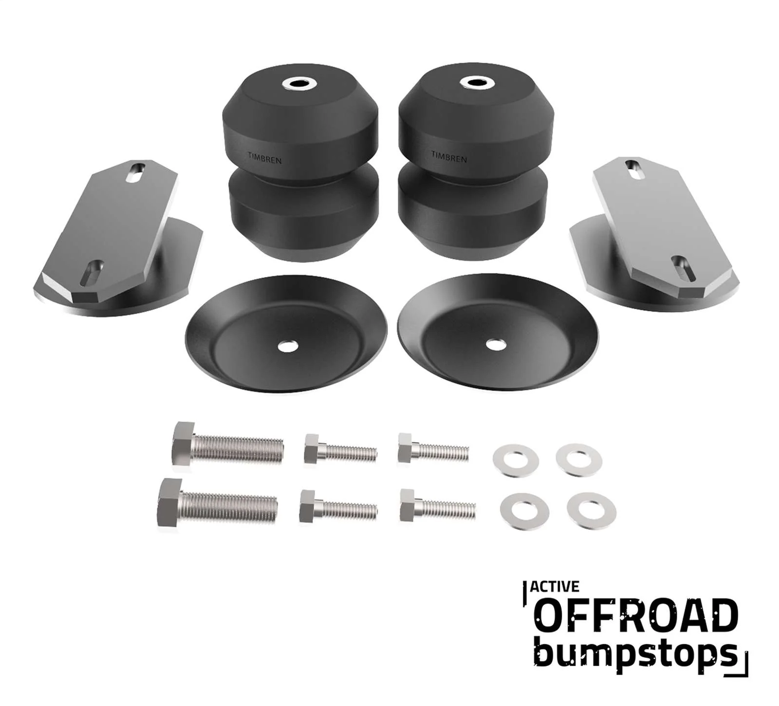 Timbren Active Off Road Rear Bump Stop Pair for 2003-2016 Toyota 4Runner 4WD RWD