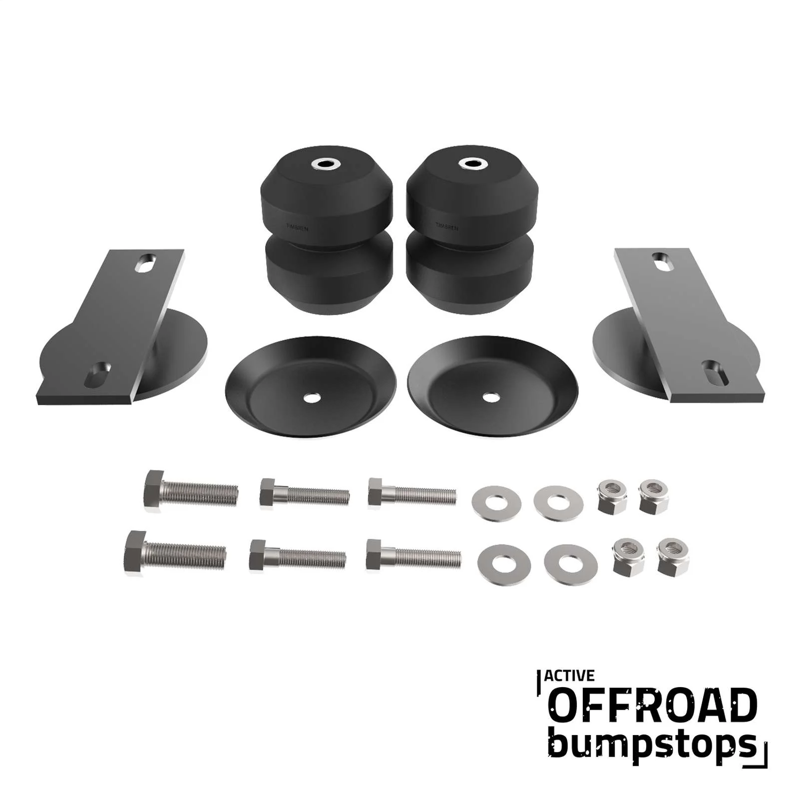 Timbren Active Off Road Rear Bump Stop Pair for 2005-2015 Nissan Xterra 4WD