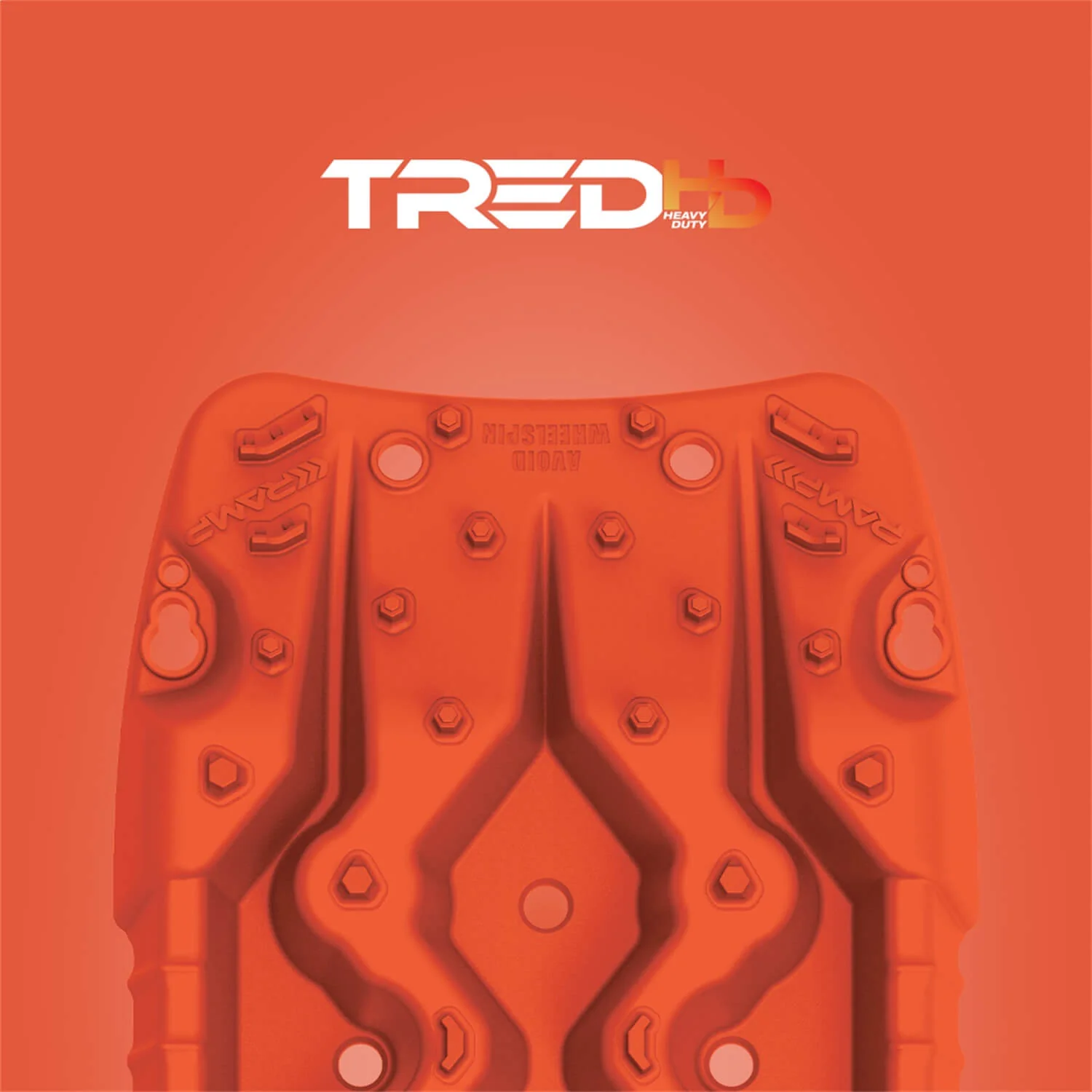 TRED HD Fiery Red Recovery Boards - Image 2